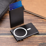 Tarjetero con MagSafe y bloqueo RFID