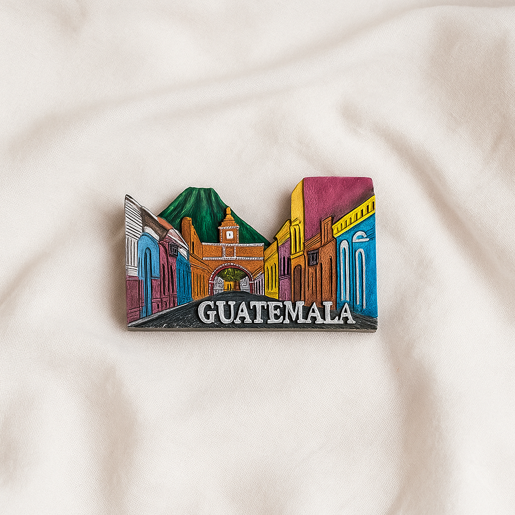 Imán decorativo de Antigua Guatemala - Dressygt