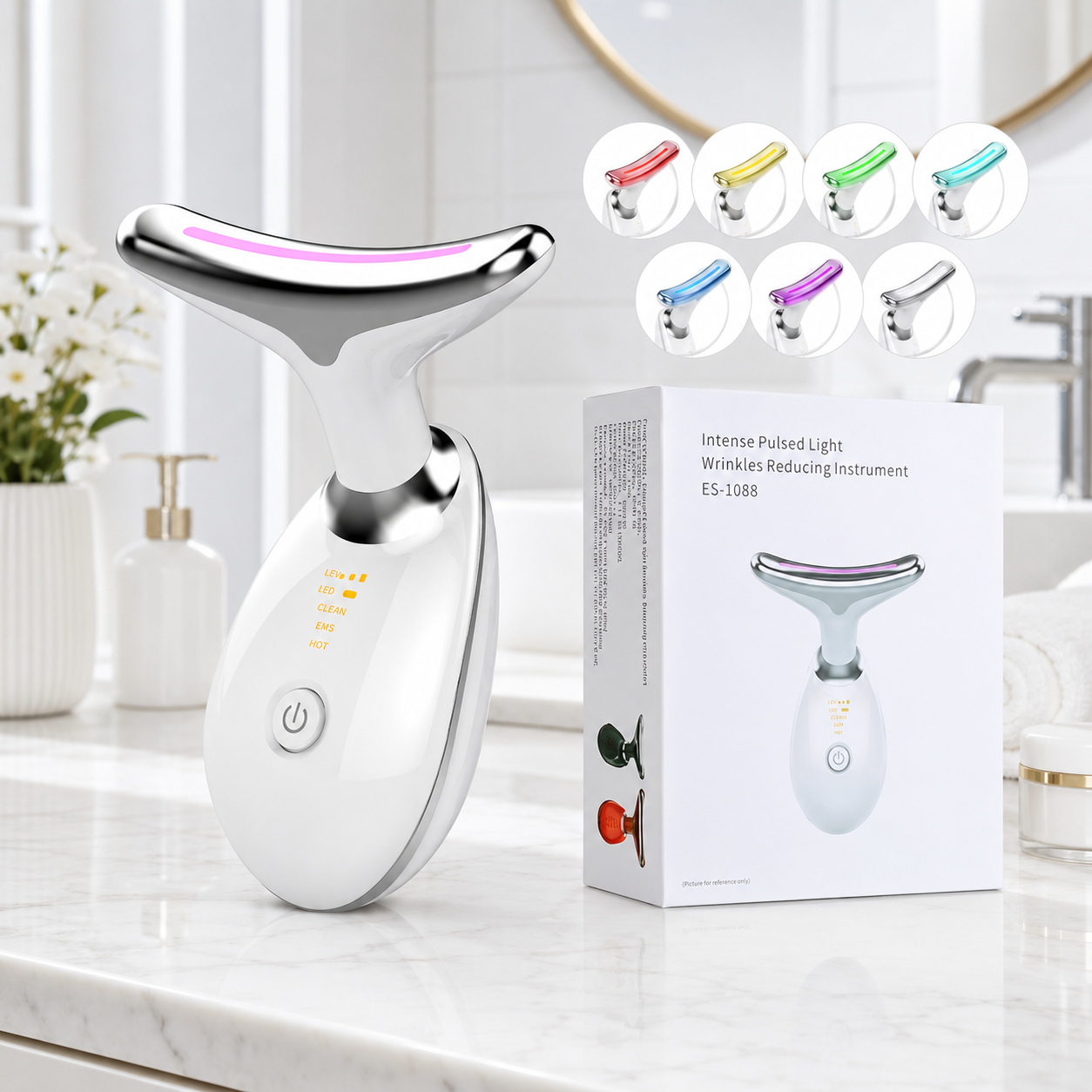 Masajeador facial con Luz LED - Dressygt