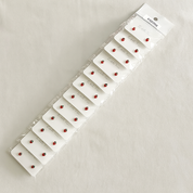 Docena de aretes mini de fresas - Dressygt