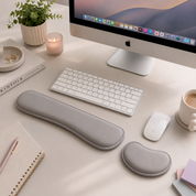 Set de soporte para muñeca de teclado y mouse