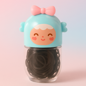 Frasco kawaii con ligas para el cabello - Dressygt