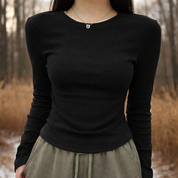 Blusa de manga larga para invierno - Dressygt