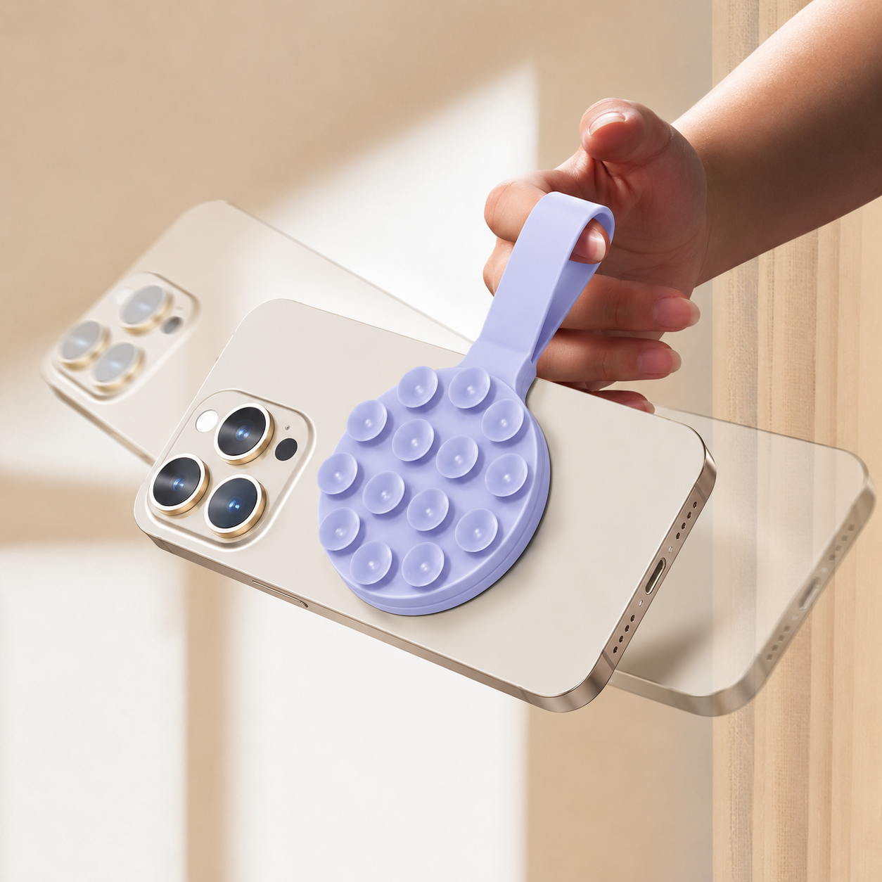 Holder para Celular con Ventosas