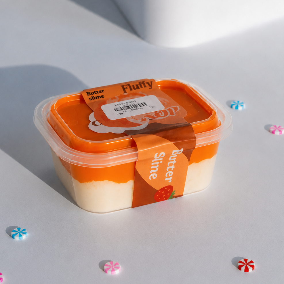 Slime moldeable tipo mantequilla