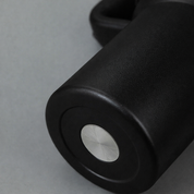 Termo negro de acero inoxidable