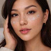 Stickers faciales de pecas brillantes