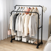 Perchero organizador de doble barra - Dressygt