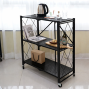 Carrito organizador de 3 niveles con ruedas - Dressygt
