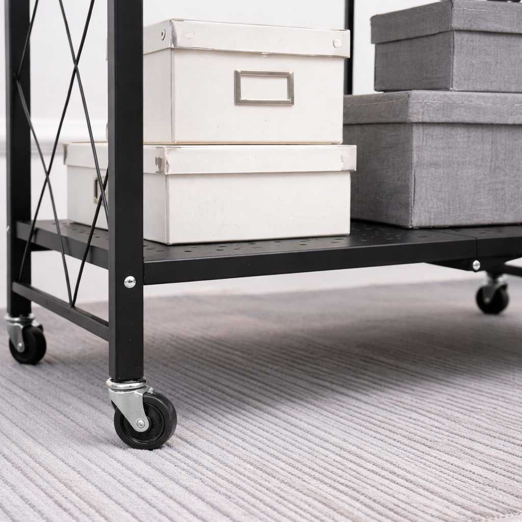 Carrito organizador de 3 niveles con ruedas - Dressygt