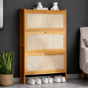 Zapatera vertical con puertas de rejilla - Dressygt