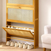 Zapatera vertical con puertas de rejilla - Dressygt