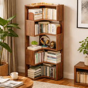 Librero de esquina de 5 niveles - Dressygt