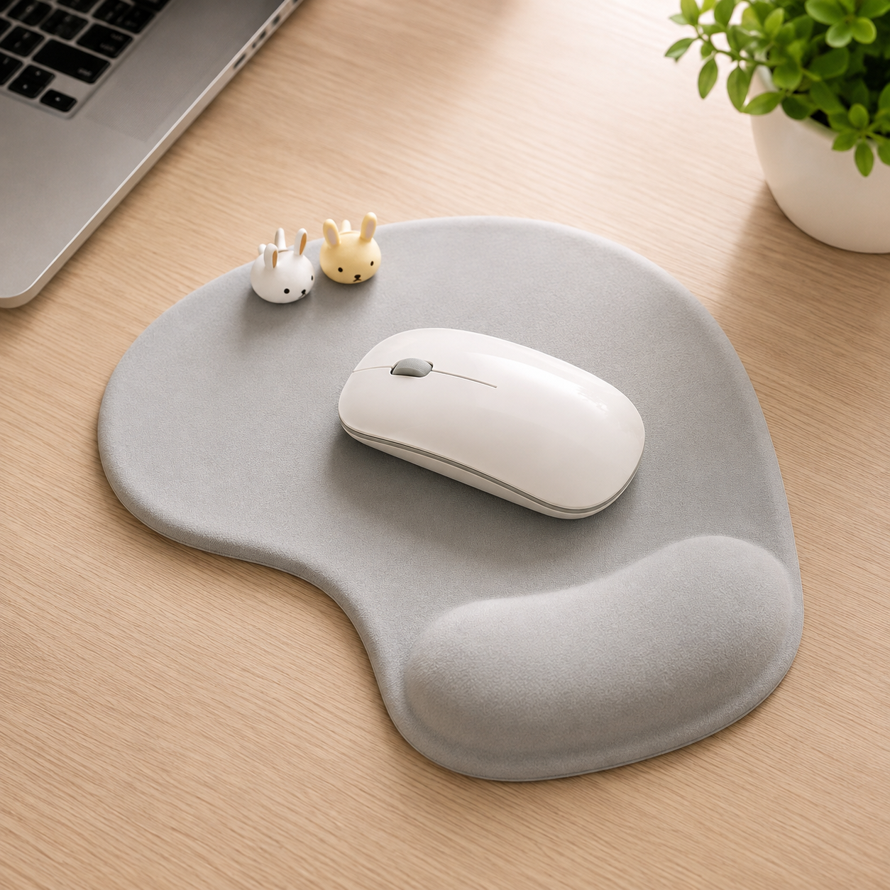 Mouse pad ergonómico con reposamuñecas