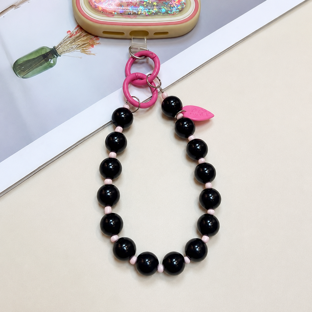 Strap corto para celular de perlas - Dressygt