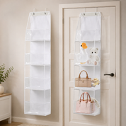 Organizador de puerta con 4 compartimentos