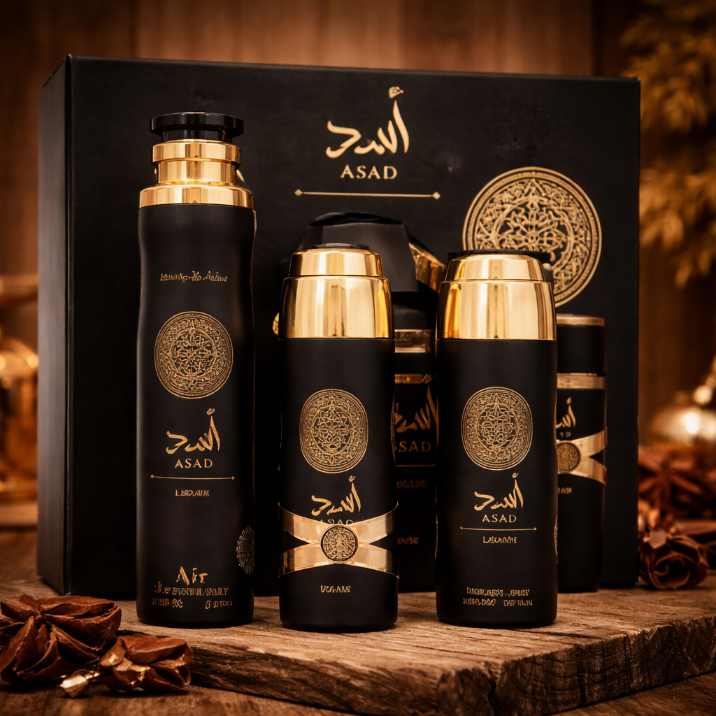 Set Lattafa Asad 3 piezas hombre - Dressygt