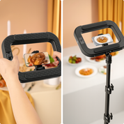 Aro de luz LED cuadrado para celular