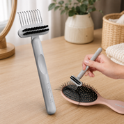 Limpiador de cepillos para cabello