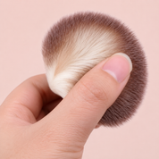 Set de 2 brochas doble punta de maquillaje