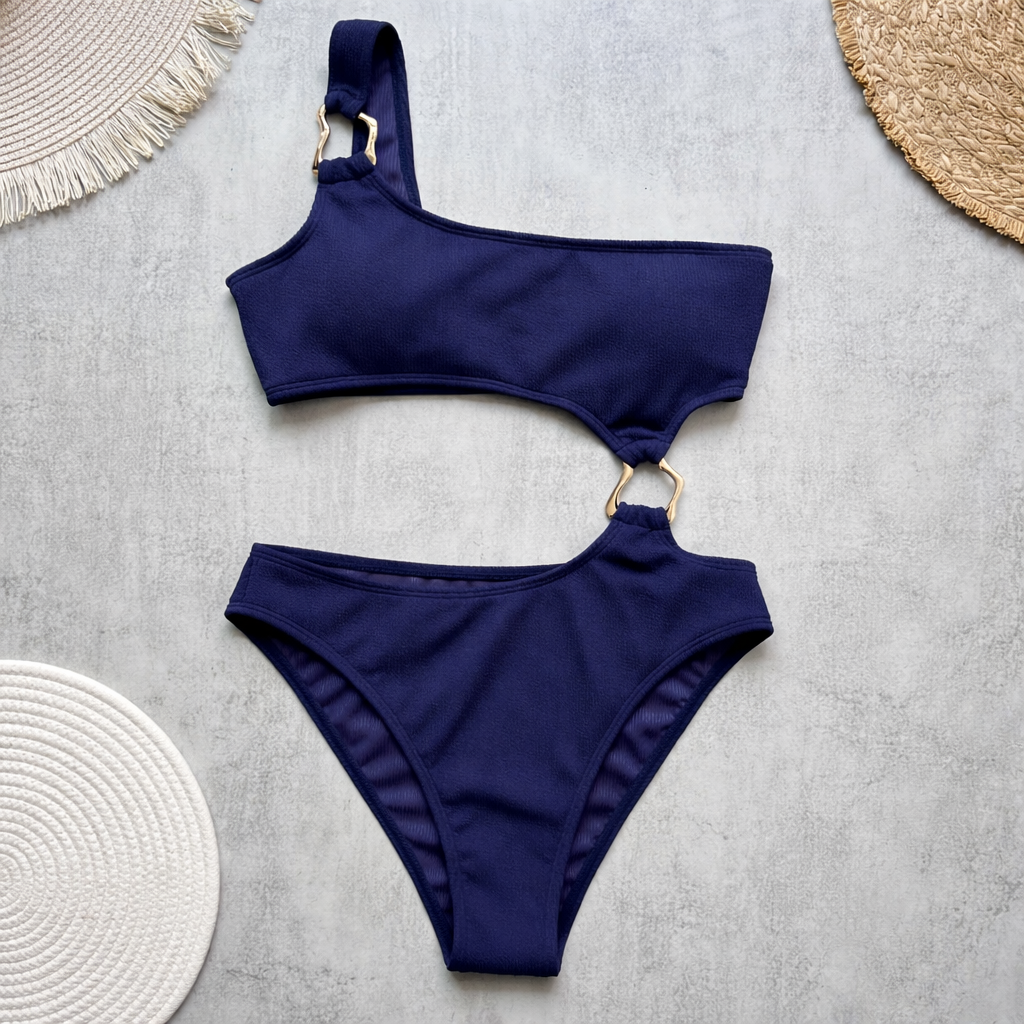 Traje de baño asimétrico - Dressygt