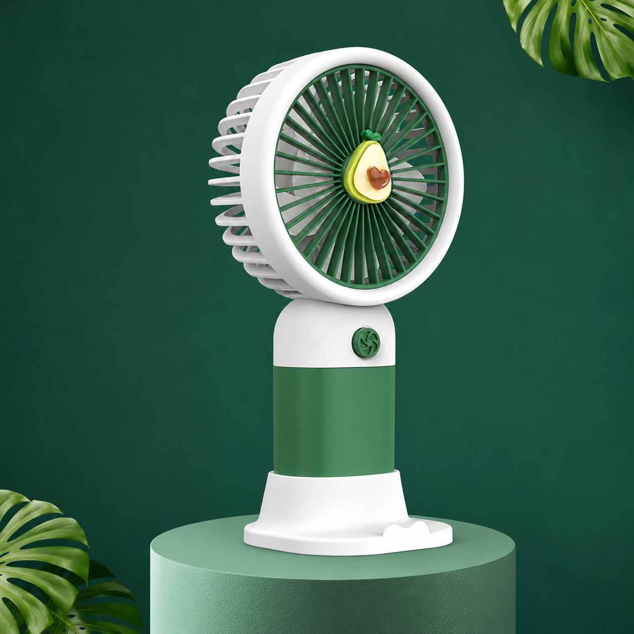 Ventilador Portátil Recargable Frutas - Dressygt