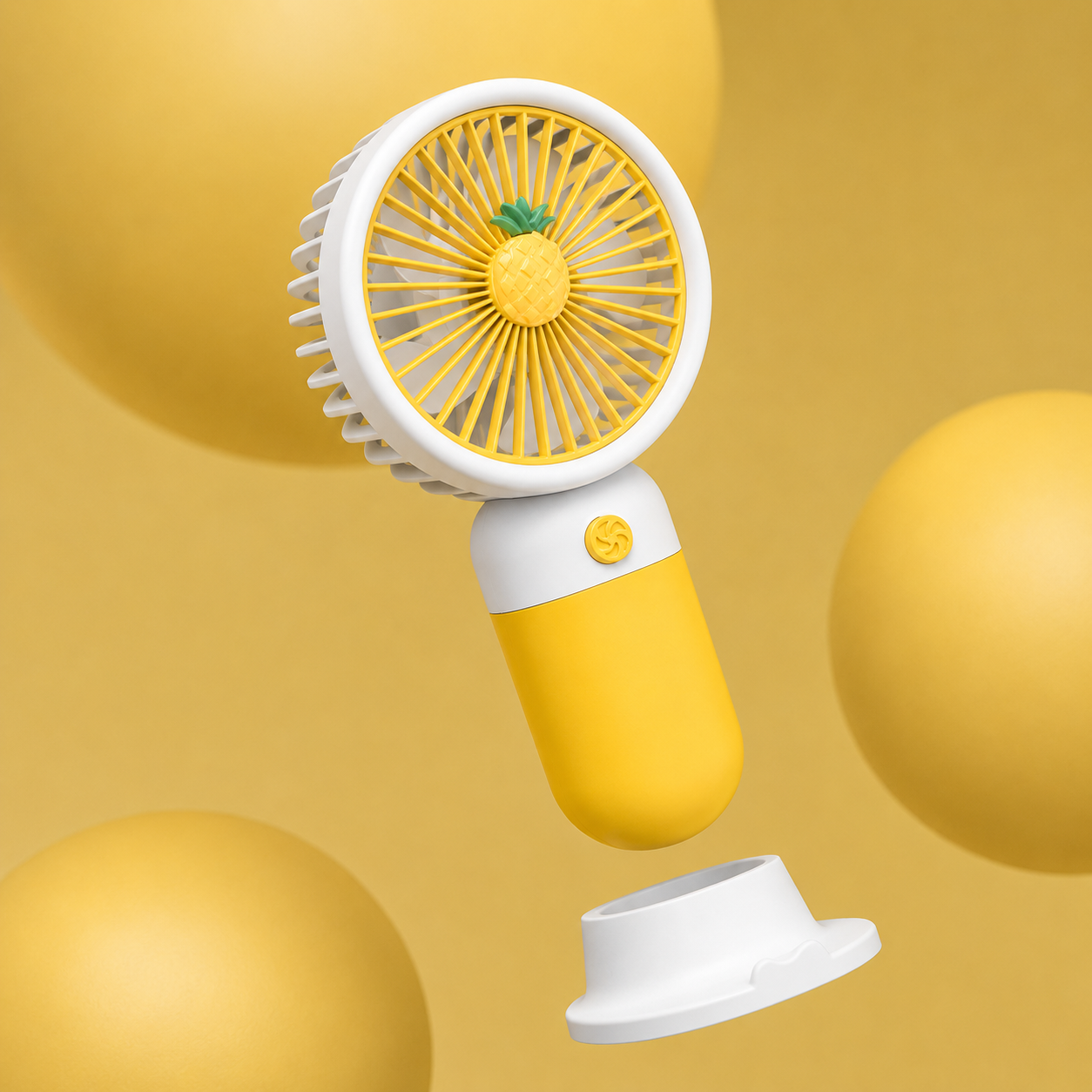 Ventilador Portátil Recargable Frutas - Dressygt