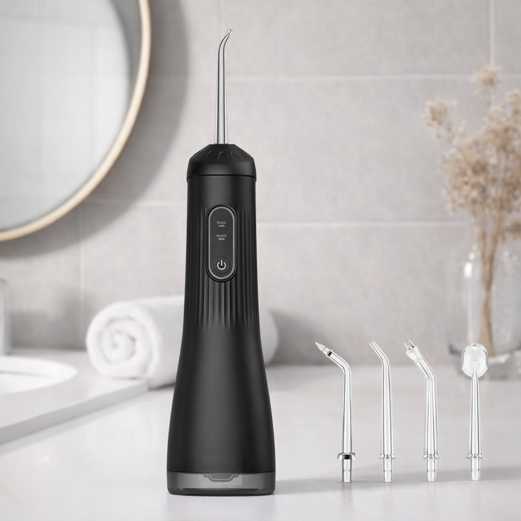 Irrigador dental portátil recargable