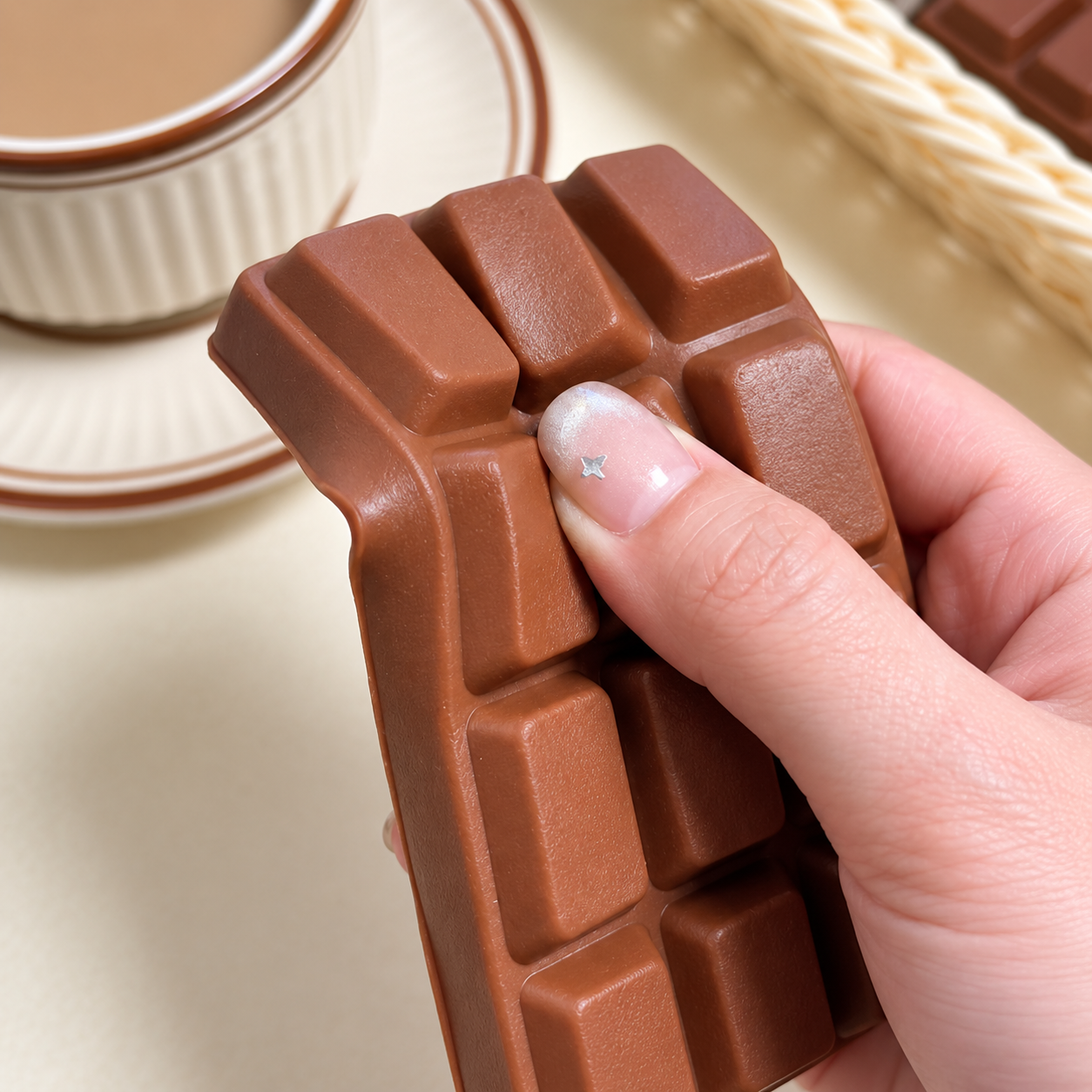 Squishy antiestrés de chocolate