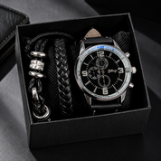 Set de Reloj para Hombre con Pulsera