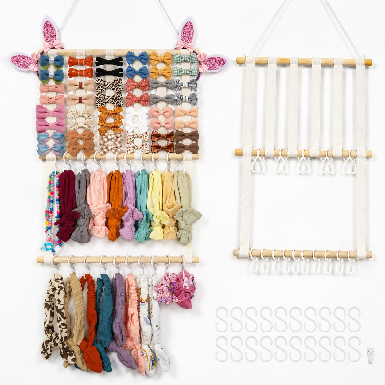 Organizador de accesorios para el cabello