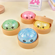Docena de squishys antiestrés de dumpling