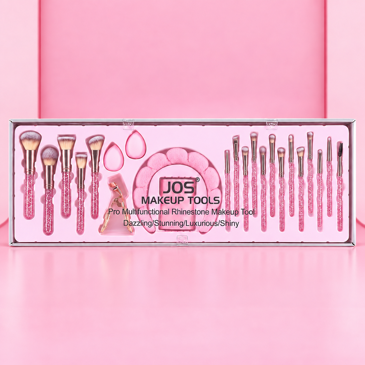 Kit completo de brochas de maquillaje y accesorios