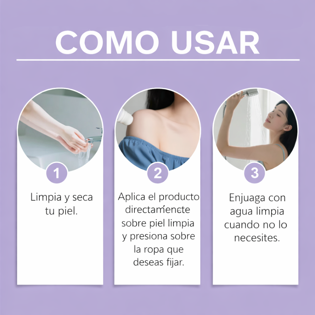 Adhesivo para ropa en roll-on - Dressygt
