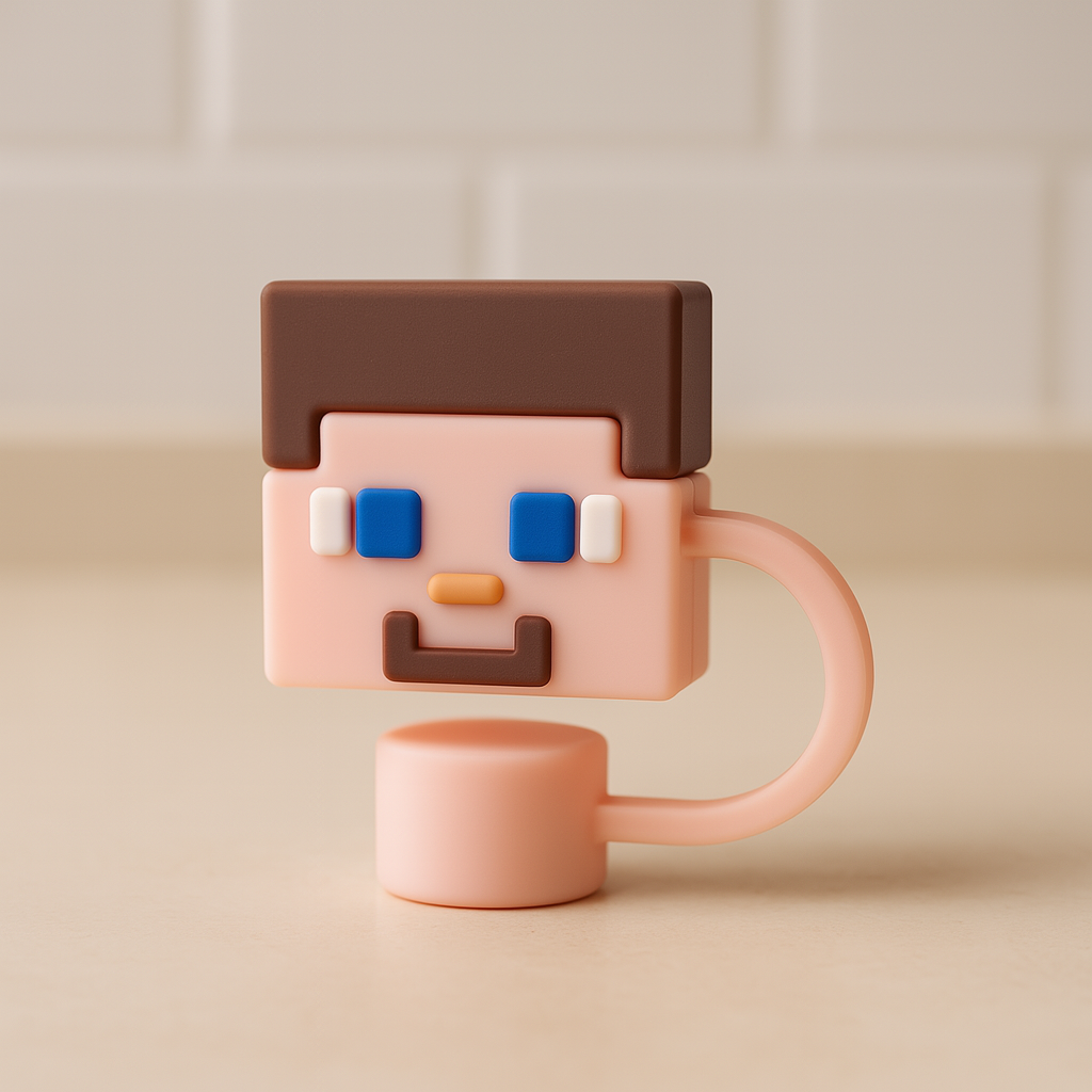Protector de pajilla  de minecraft