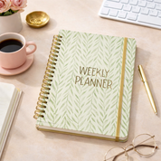 Agenda Weekly Planner con espiral metálico - Dressygt