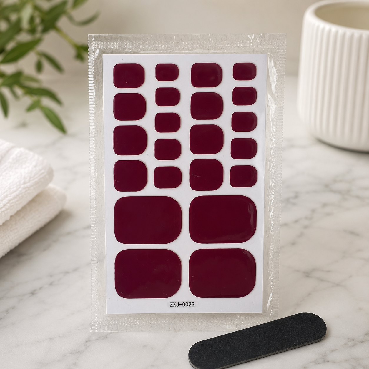 Set de Stickers para uñas efecto gel