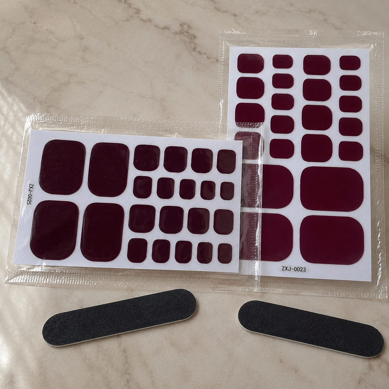 Set de Stickers para uñas efecto gel