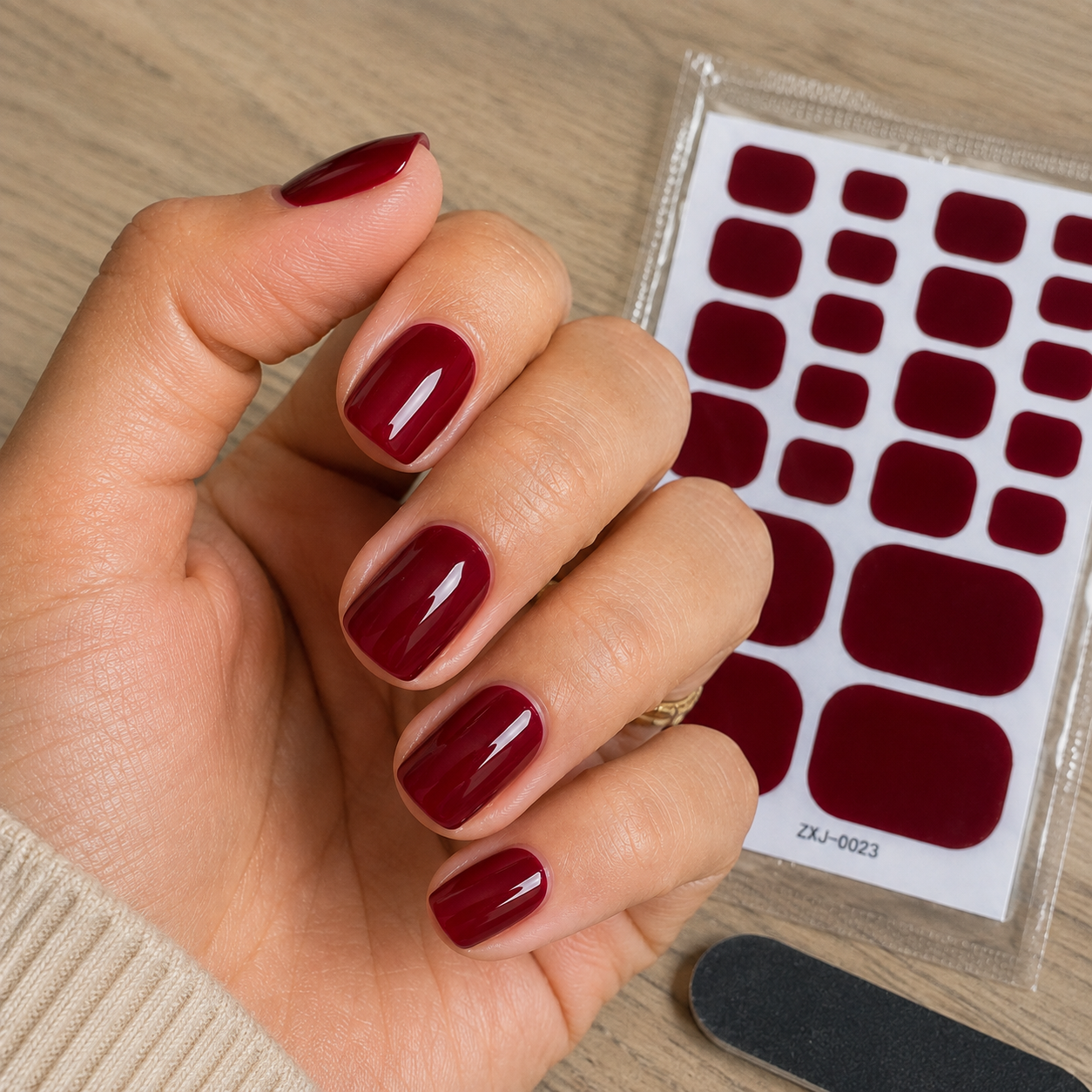 Set de Stickers para uñas efecto gel