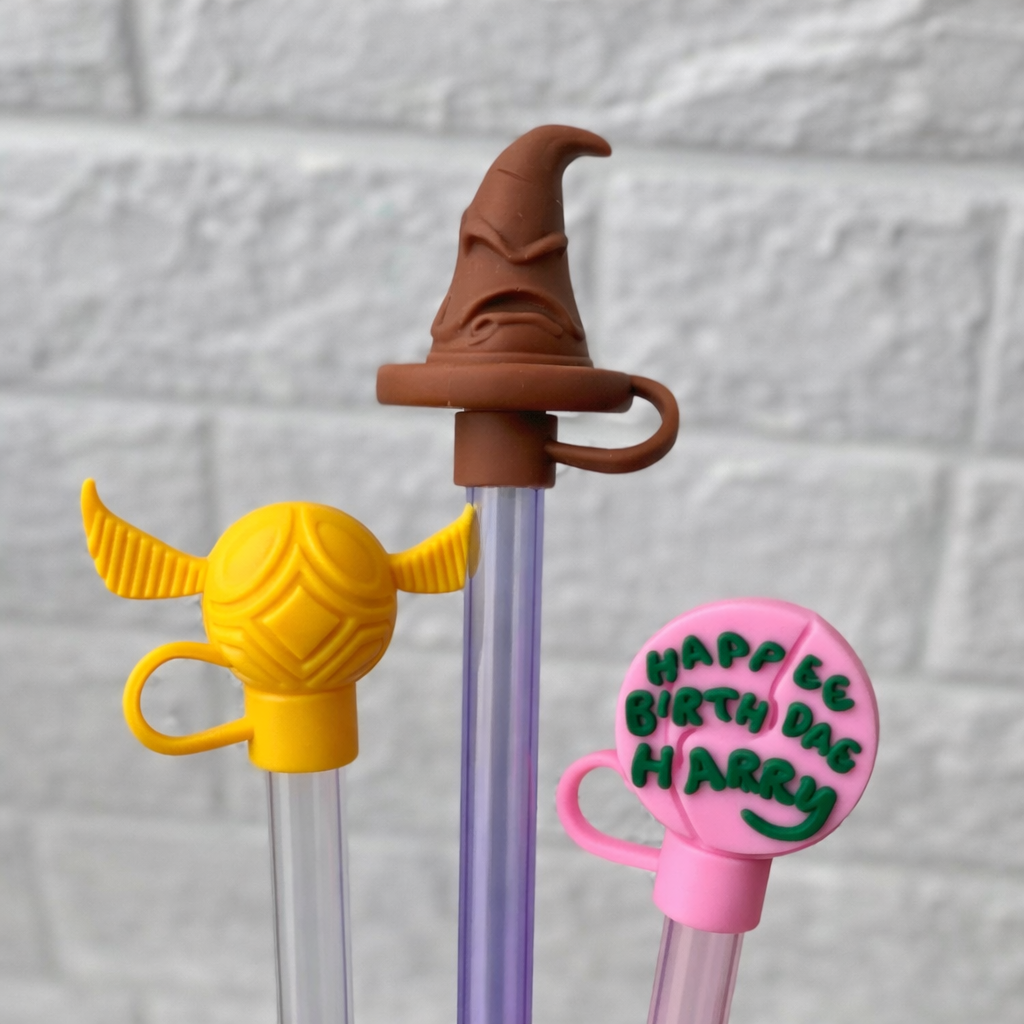 Set de 3 protectores de pajilla de Harry Potter - Dressygt