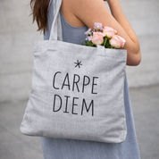 Bolsa tote estampada Carpe Diem - Dressygt