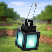 Llavero con luz de linterna de Minecraft - Dressygt