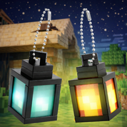 Llavero con luz de linterna de Minecraft - Dressygt