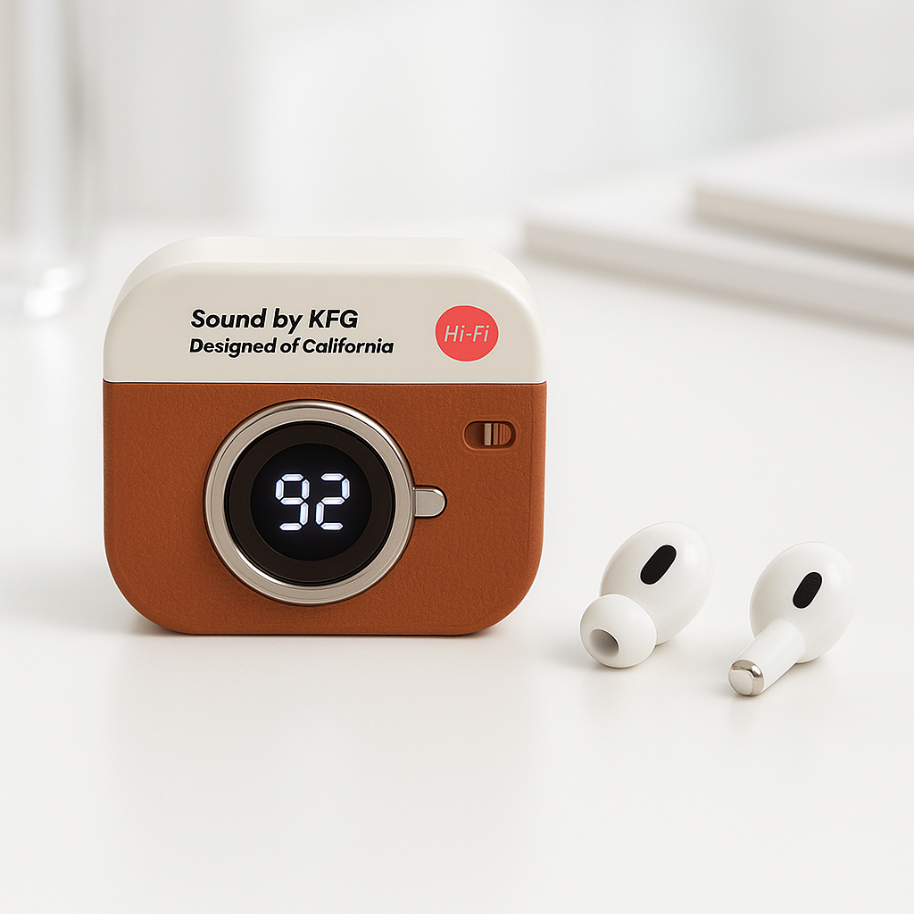 Audífonos inalámbrico retro cam - Dressygt