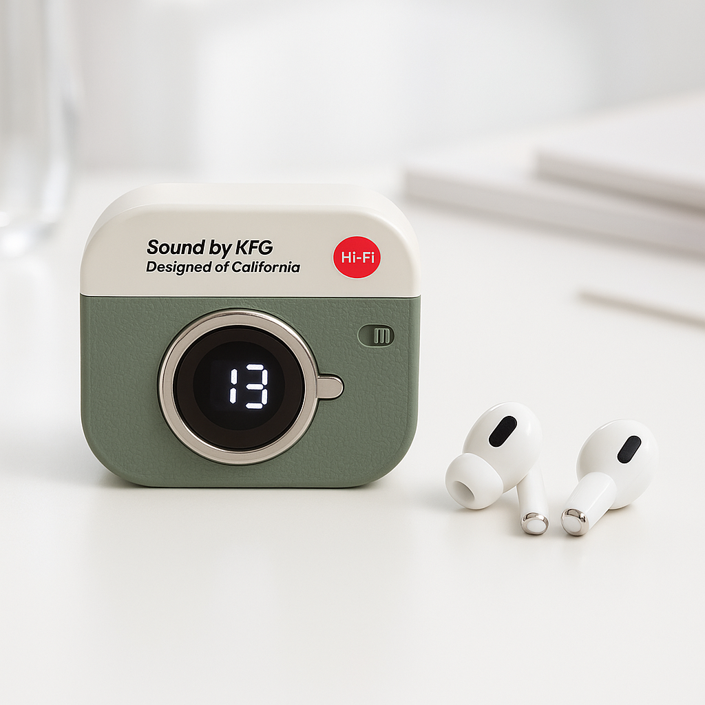 Audífonos inalámbrico retro cam - Dressygt