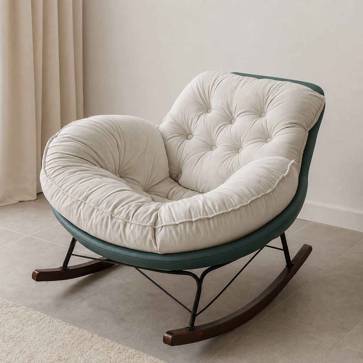 Silla mecedora vintage