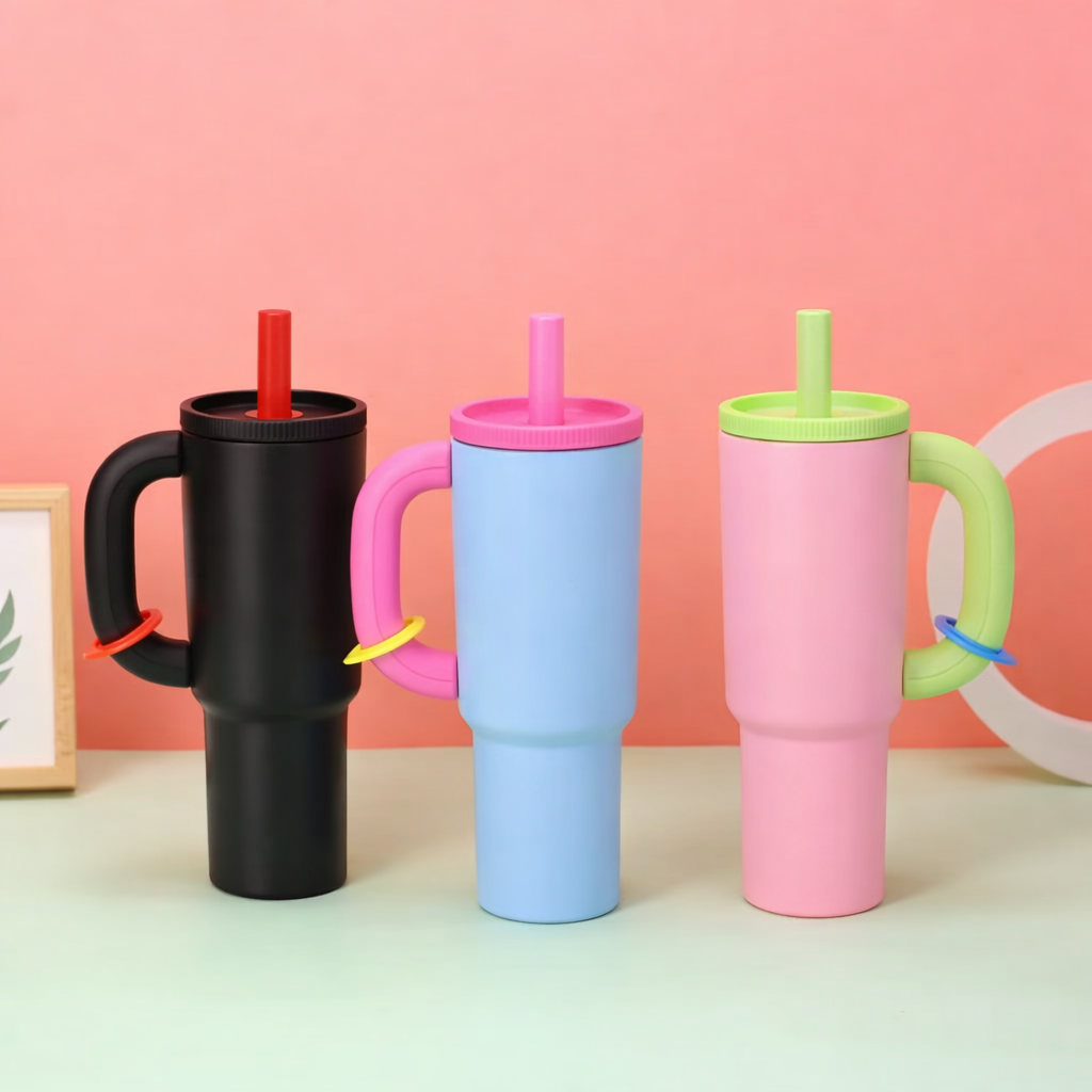 Termo grande con asa y pajilla - Dressygt