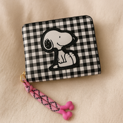 Billetera de cuadrada de Snoopy