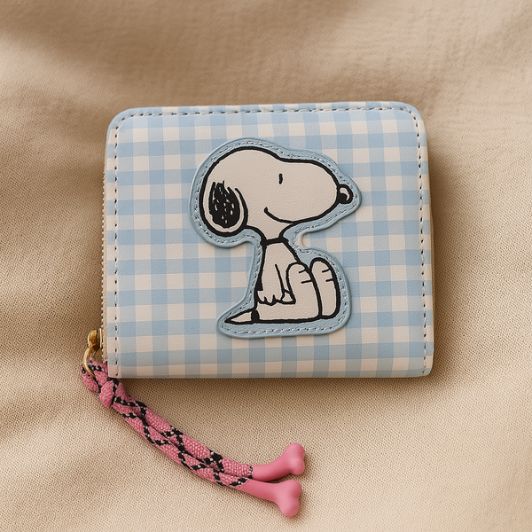 Billetera de cuadrada de Snoopy