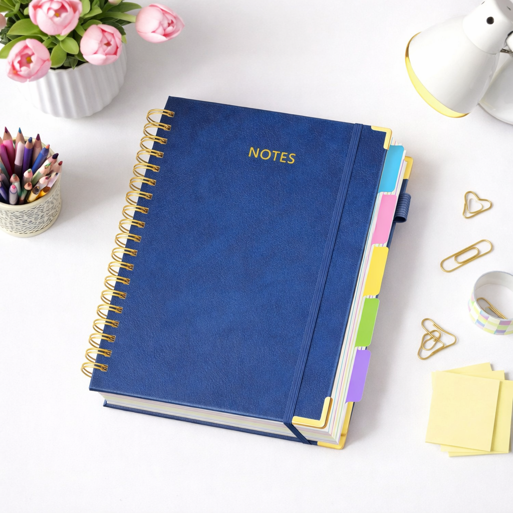 Cuaderno de notas con 5 separadores - Dressygt